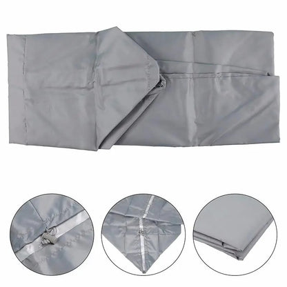 Grey 210D Grill Cover 101 x 49 x 25cm for Weber Traveler Gas Grill