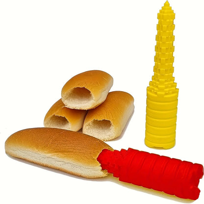 Hot Dog Bun Driller for BBQ Grilling, 19.5cm Tool for Sausages