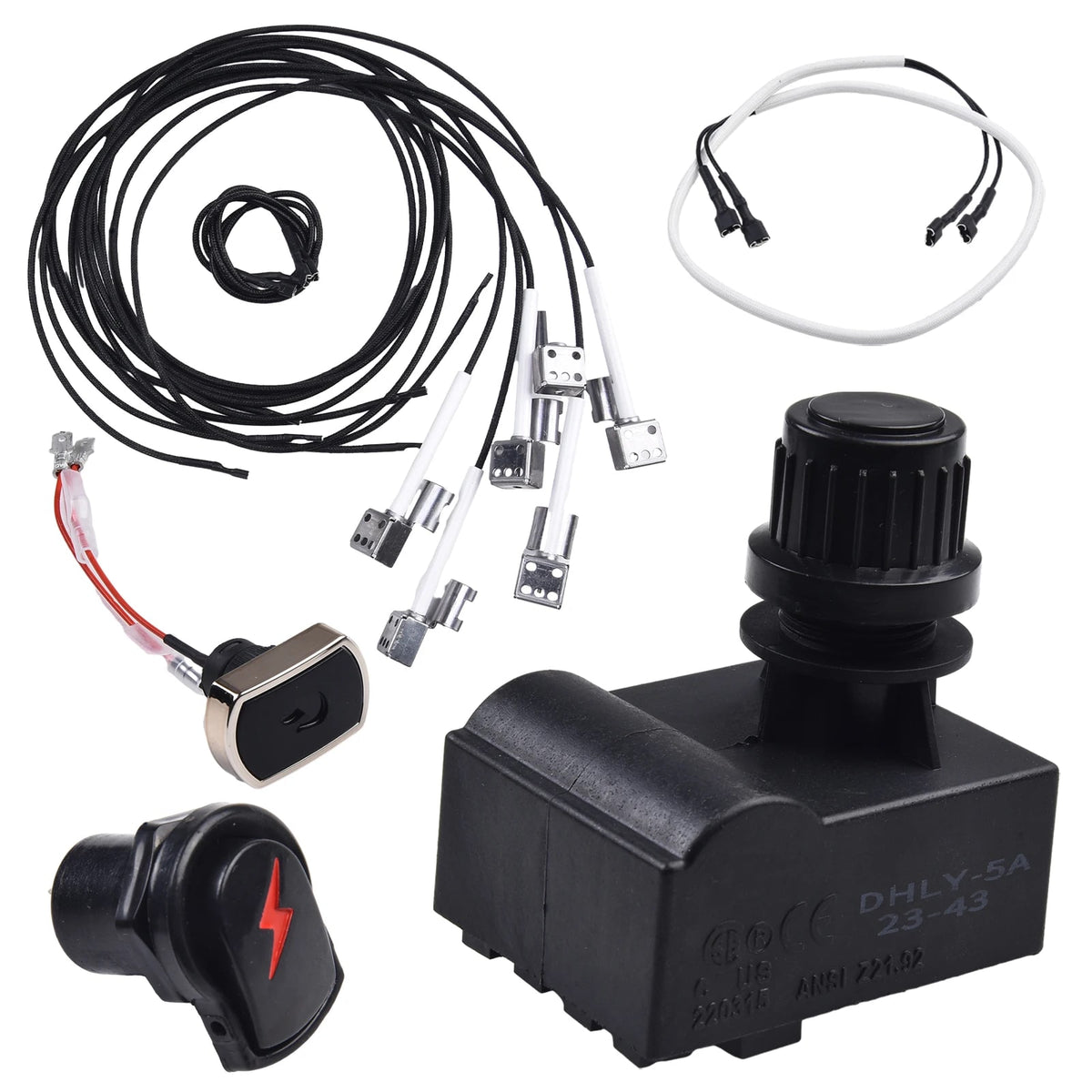Electronic Ignition Module Kit for Char-Broil Ignition Systems 9446392, 2, 4 or 5 Heads