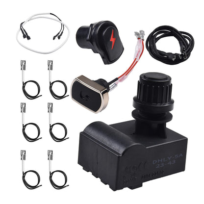 Electronic Ignition Module Kit for Char-Broil Ignition Systems 9446392, 2, 4 or 5 Heads