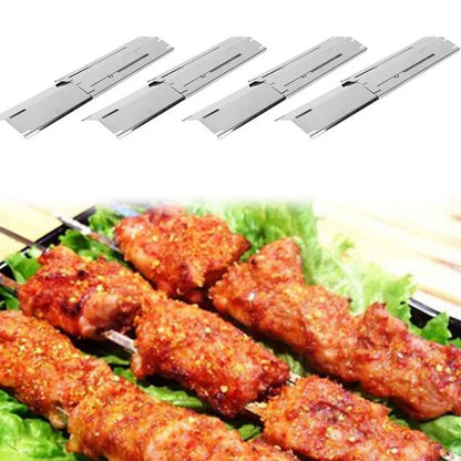Stainless Steel Gas Grill Replacement Burner Assembly and Heat Shield Options