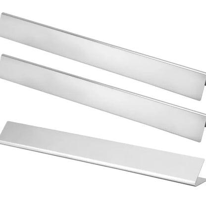 Stainless Steel Gas Grill Replacement Burner Assembly and Heat Shield Options - XH00388