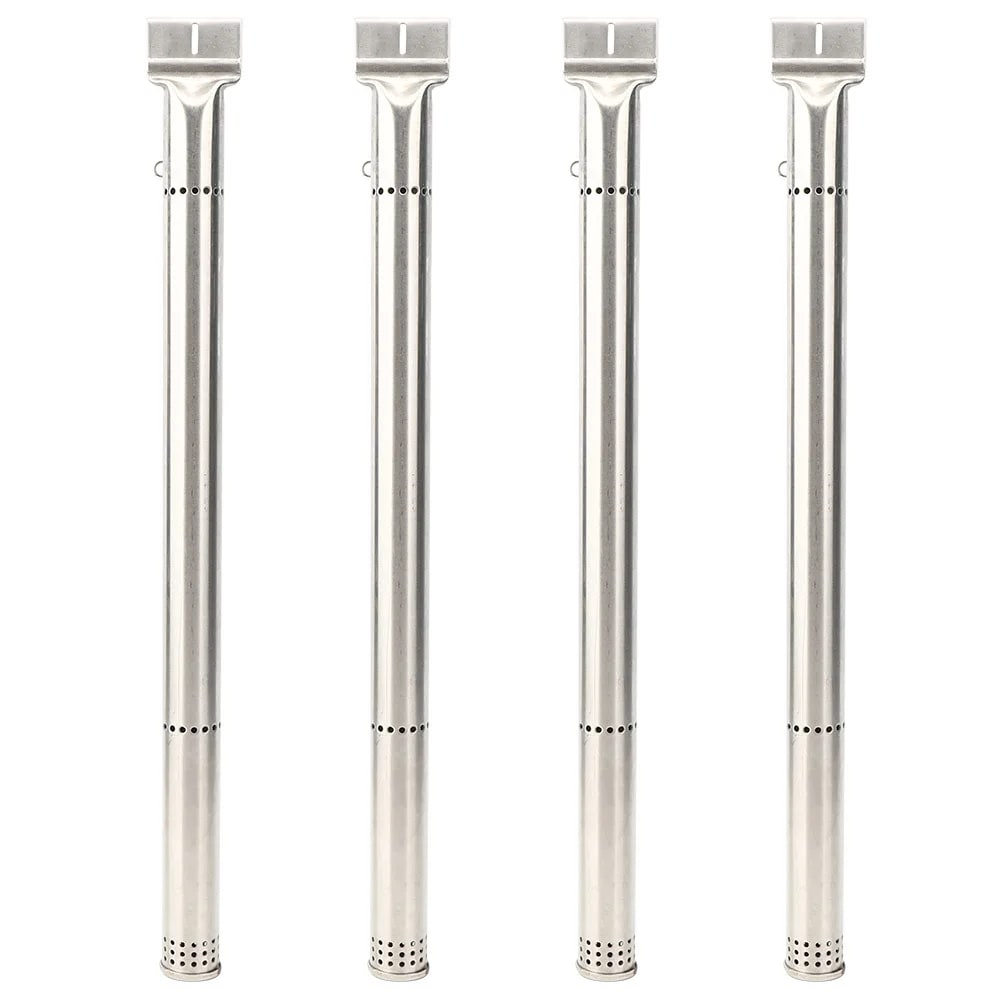Stainless Steel Gas Grill Replacement Burner Assembly and Heat Shield Options - XH00118