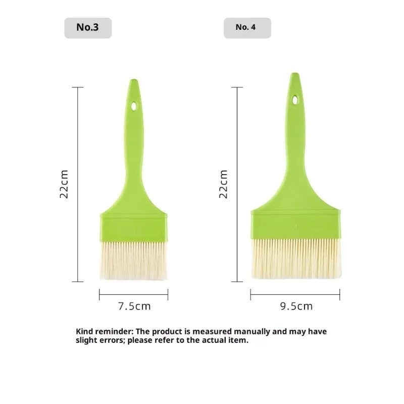 Plastic Basting Brush for Baking, BBQ and Grilling, 22cm, 4 Widths