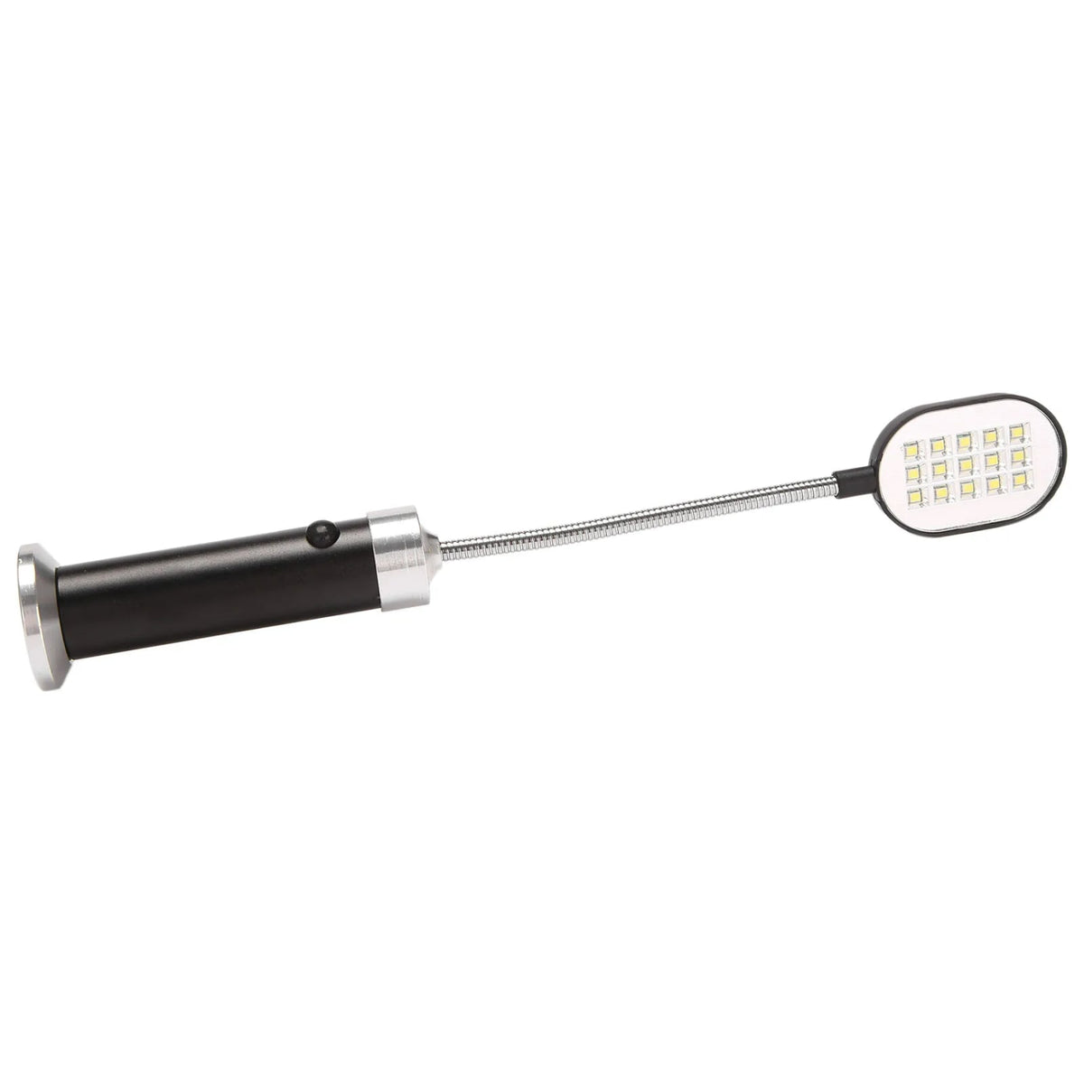 LED Barbecue Grill Light with Magnetic Base, Flexible Gooseneck, Black, Pack of 2
