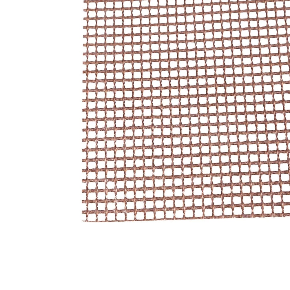 Non-Stick BBQ Grill Mesh Mat, PTFE Fibreglass, 40cm, Black or Beige