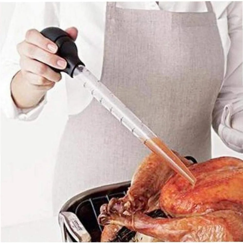 30ml Barbecue Baster Drip Tube, 28cm Turkey and Chicken Cooking Tool