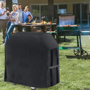 Black Waterproof BBQ Grill Cover, Dustproof Outdoor Barbecue Cover, Multiple Sizes