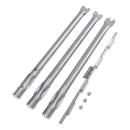 LEENKEA Grill Burner Assembly for Weber Spirit 300 Series Gas Grills, 304