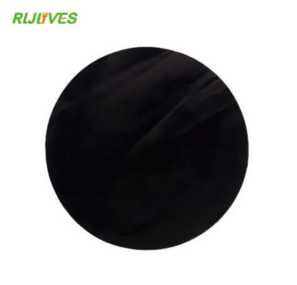 RLJLIVES Round Non-Stick Cooking Mats 24cm Black, 2 Pack