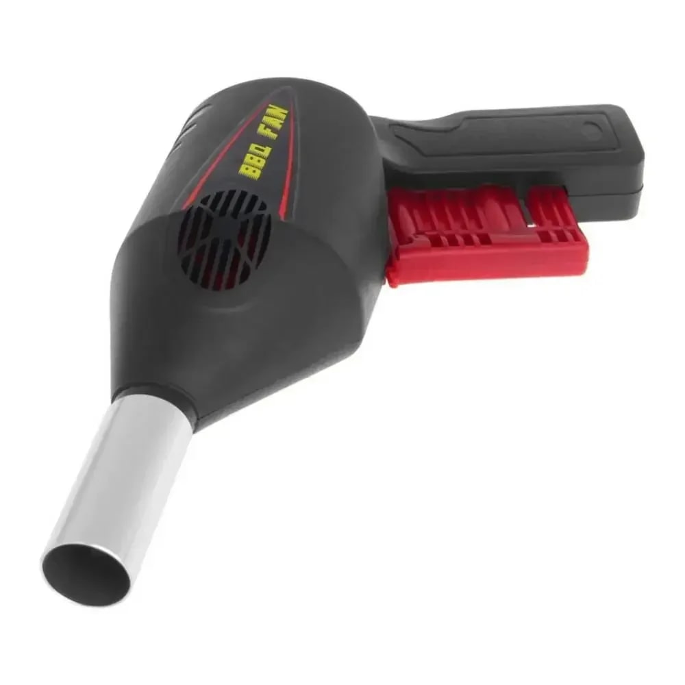 Manual BBQ Air Blower Fan, Portable Plastic Outdoor Cooking Fire Fan, 19cm
