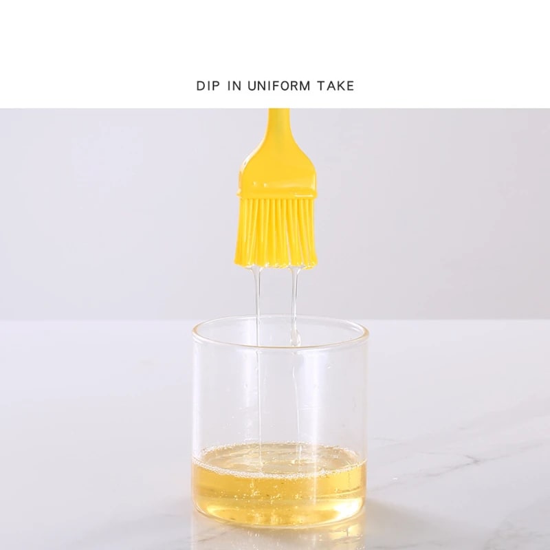 Silicone BBQ Basting Brush, 26cm or 20.5cm, Oil Brush for Cooking and Baking