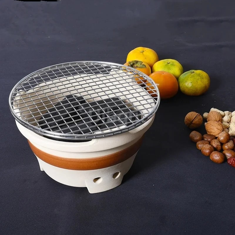 Round Metal BBQ Grill Grate Mesh, 3mm, 24.5cm to 75cm Options