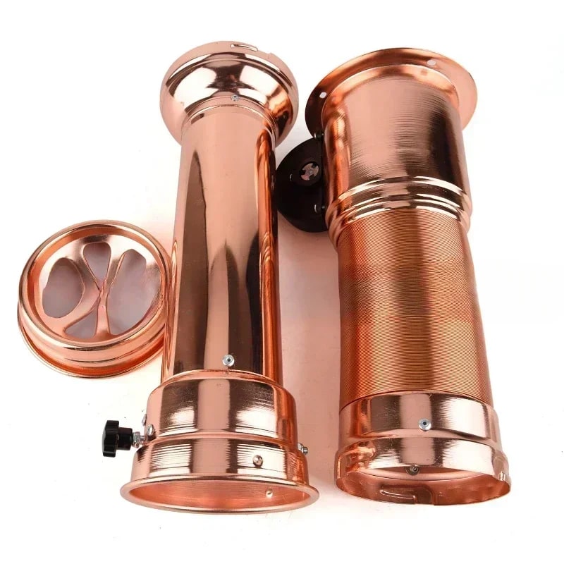 Korean BBQ Smoke Exhaust Pipe with Adjustable Vent, Stainless Steel, 90-240cm