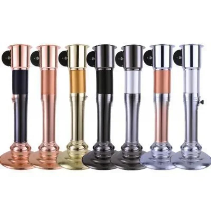 Korean BBQ Smoke Exhaust Pipe with Adjustable Vent, Stainless Steel, 90-240cm