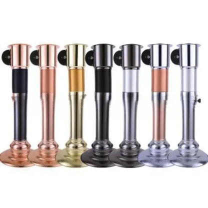 Korean BBQ Smoke Exhaust Pipe with Adjustable Vent, Stainless Steel, 90-240cm