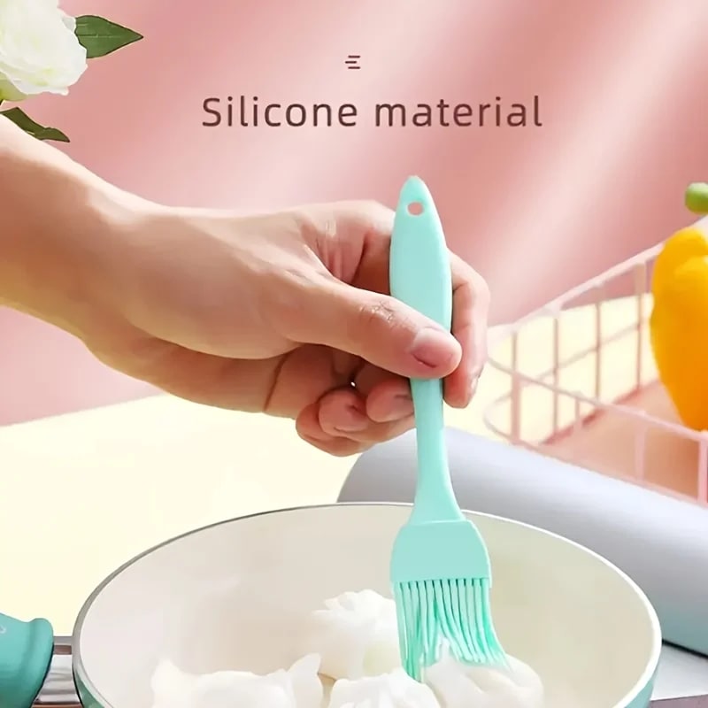 Silicone BBQ Basting Brush, 16.5cm, 1 or 3 Pack