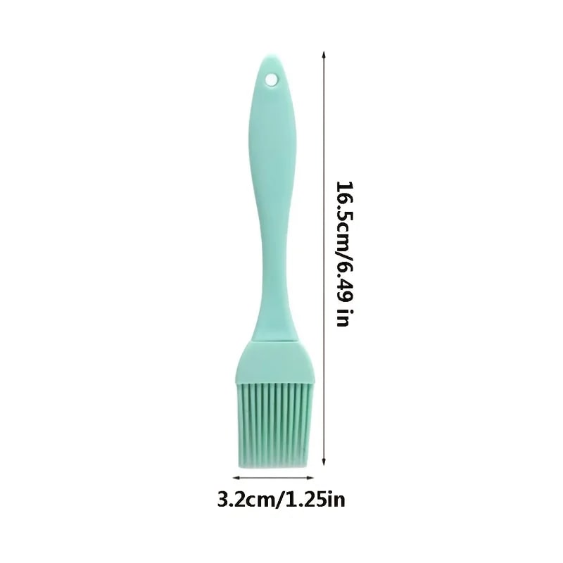 Silicone BBQ Basting Brush, 16.5cm, 1 or 3 Pack