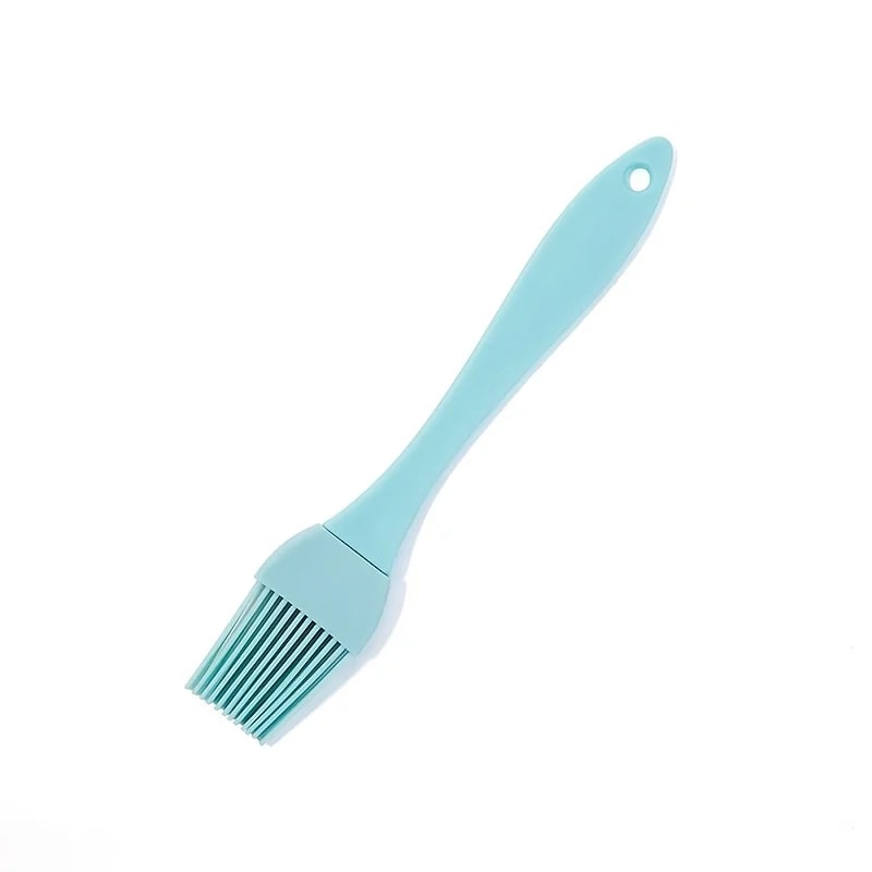 Silicone BBQ Basting Brush, 16.5cm, 1 or 3 Pack - 1PC Blue