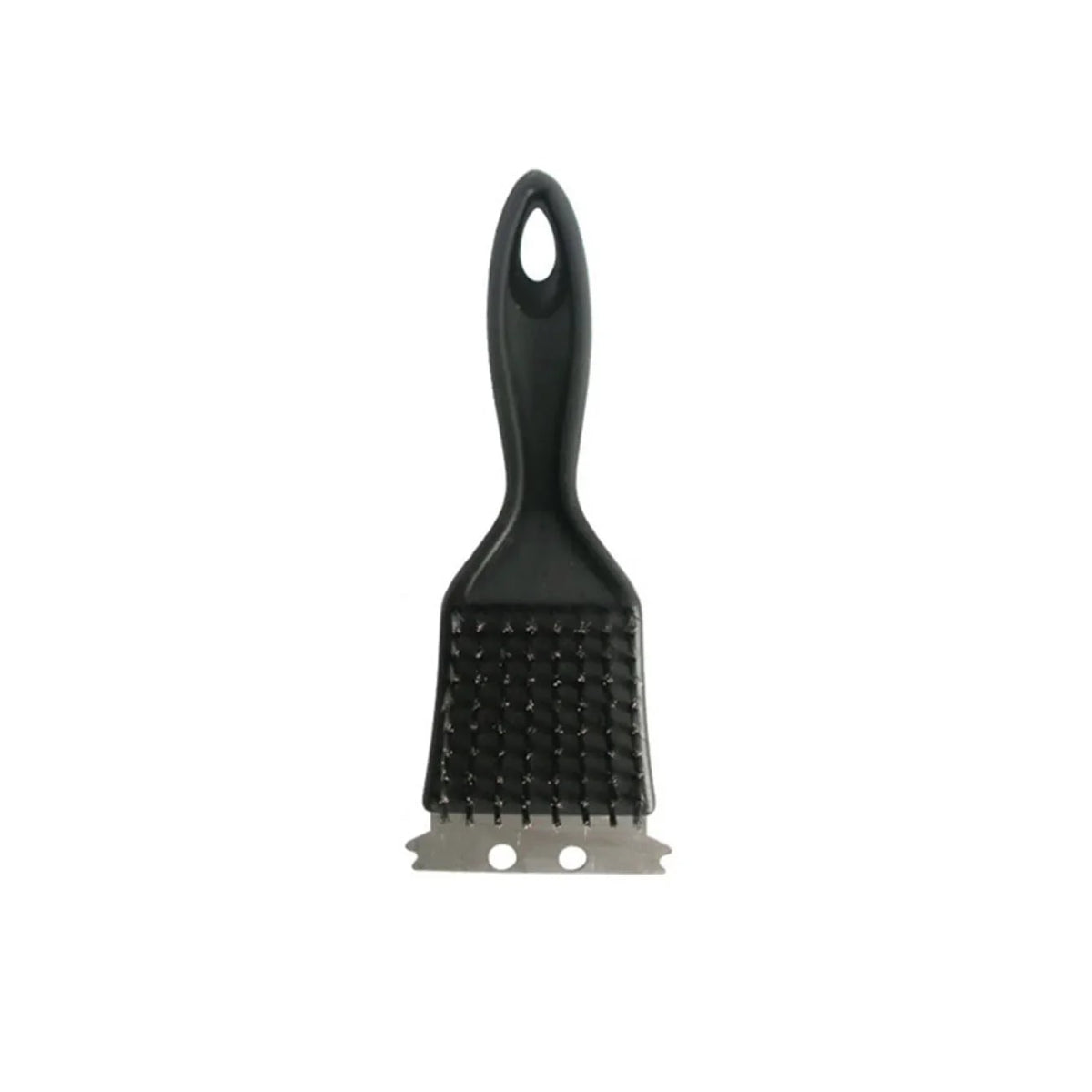 Stainless Steel Wire BBQ Grill Cleaning Brush with Scraper, 20.5cm
