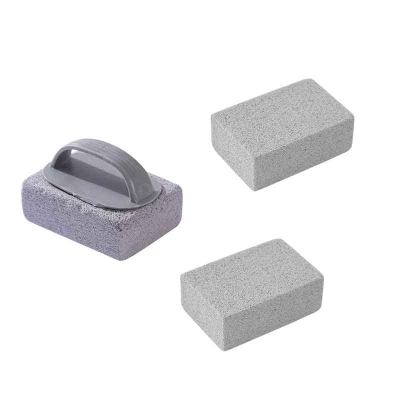 Barbecue Grill Cleaning Stone High-Pressure Sponge 10 x 7 x 4cm - 3PCS