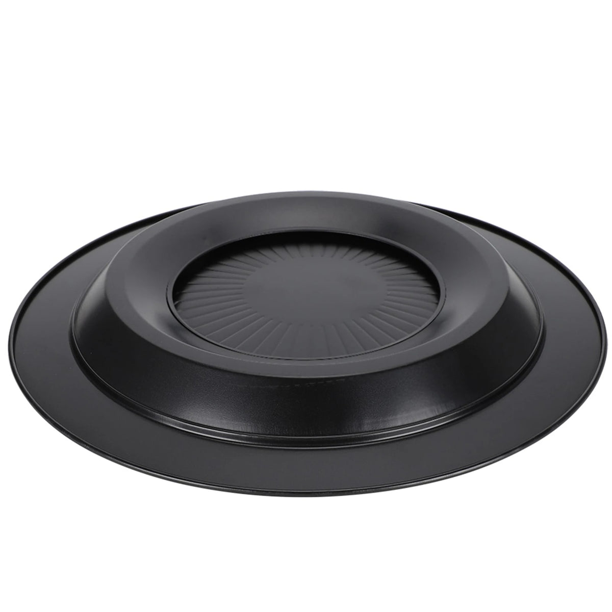 Round Metal BBQ Roasting Tray 32cm for Electric, Gas and Propane Stoves