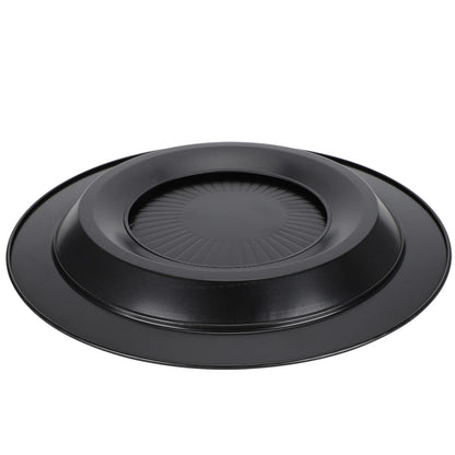 Round Metal BBQ Roasting Tray 32cm for Electric, Gas and Propane Stoves