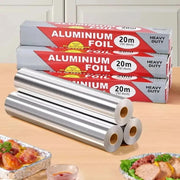JOINHOT Aluminium Foil 10m x 30cm, Heavy-Duty Non-Stick Foil for BBQ, Baking and Grilling