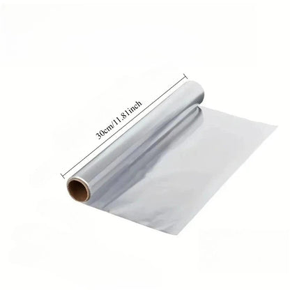 JOINHOT Aluminium Foil 10m x 30cm, Heavy-Duty Non-Stick Foil for BBQ, Baking and Grilling
