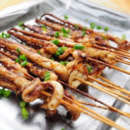 Bamboo BBQ Skewers 30cm x 4mm, Polished, 100, 200 or 400 Pack