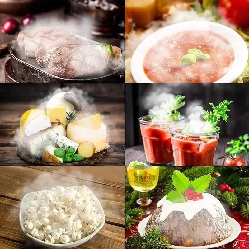 Cold and Hot Smoke Generator for BBQ Grills and Electric Pellet Smokers