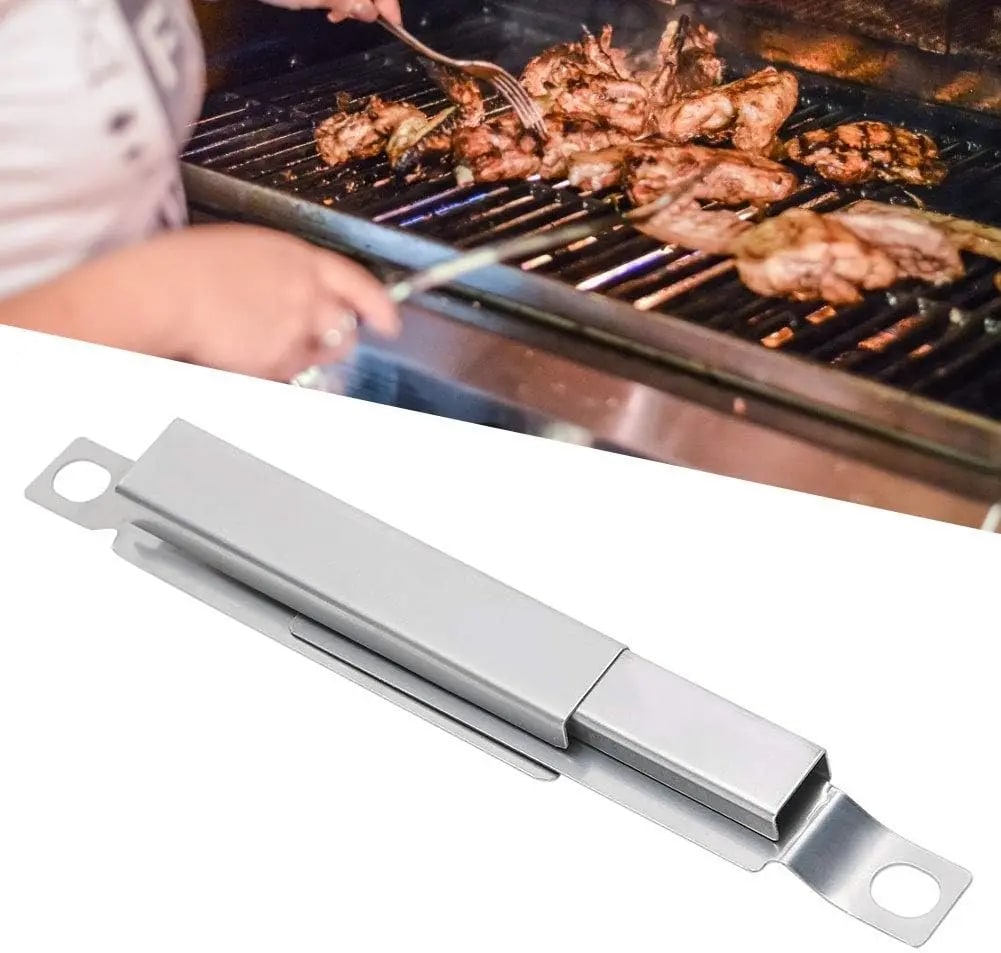 Gas BBQ Crossover Tubes, Adjustable 12.7-21.59cm Metal Replacement Set