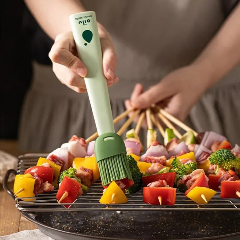 Silicone Basting Brush for BBQ, Grilling and Baking, 22cm