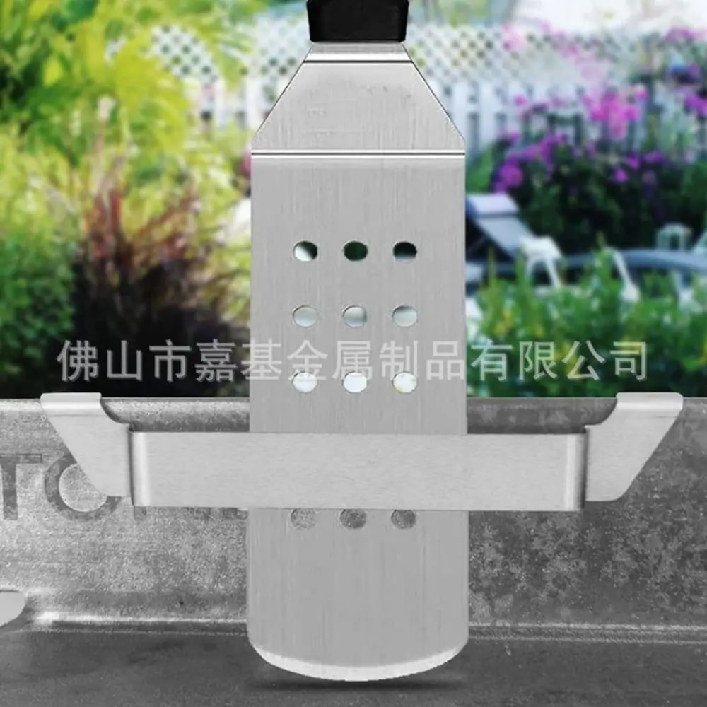 Stainless Steel BBQ Tool Holder Rack, 15cm Grill Bracket