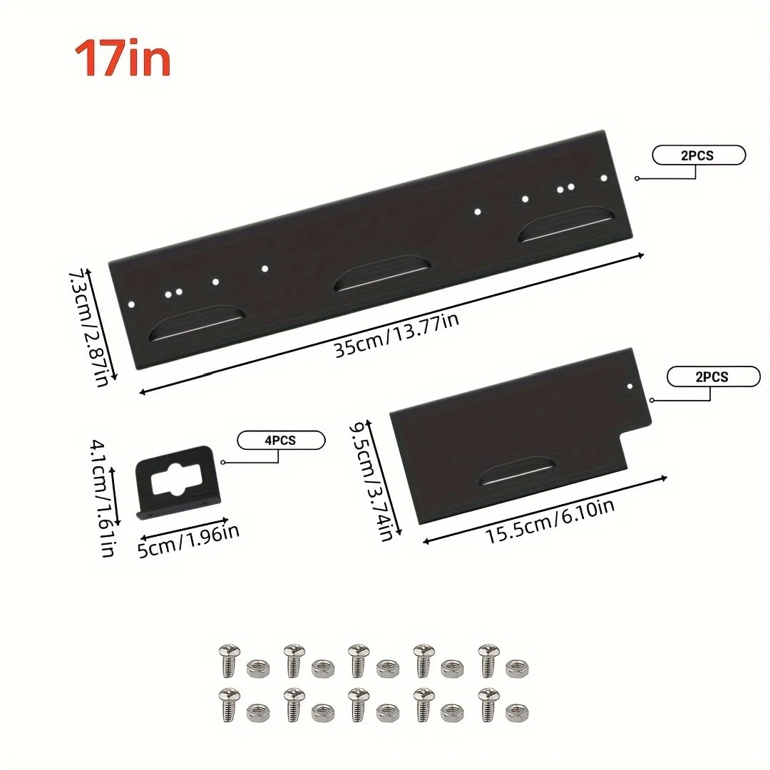 BBQ Griddle Wind Screen for Blackstone Tabletop Grills, Non-Stick, 17 to 36 Inch Options - 17 inches