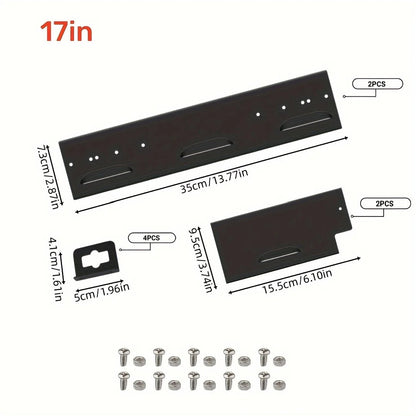 BBQ Griddle Wind Screen for Blackstone Tabletop Grills, Non-Stick, 17 to 36 Inch Options - 17 inches