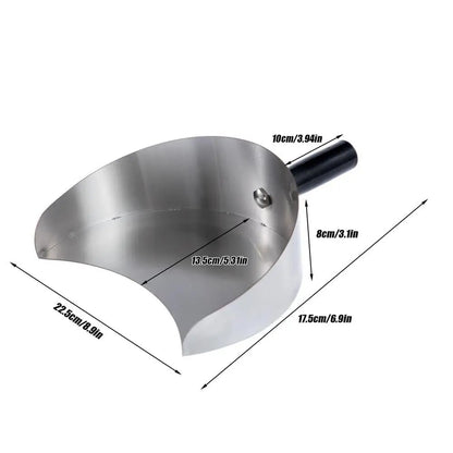 Stainless Steel Kebab Doner Meat Catcher Pan for Rotisserie and BBQ
