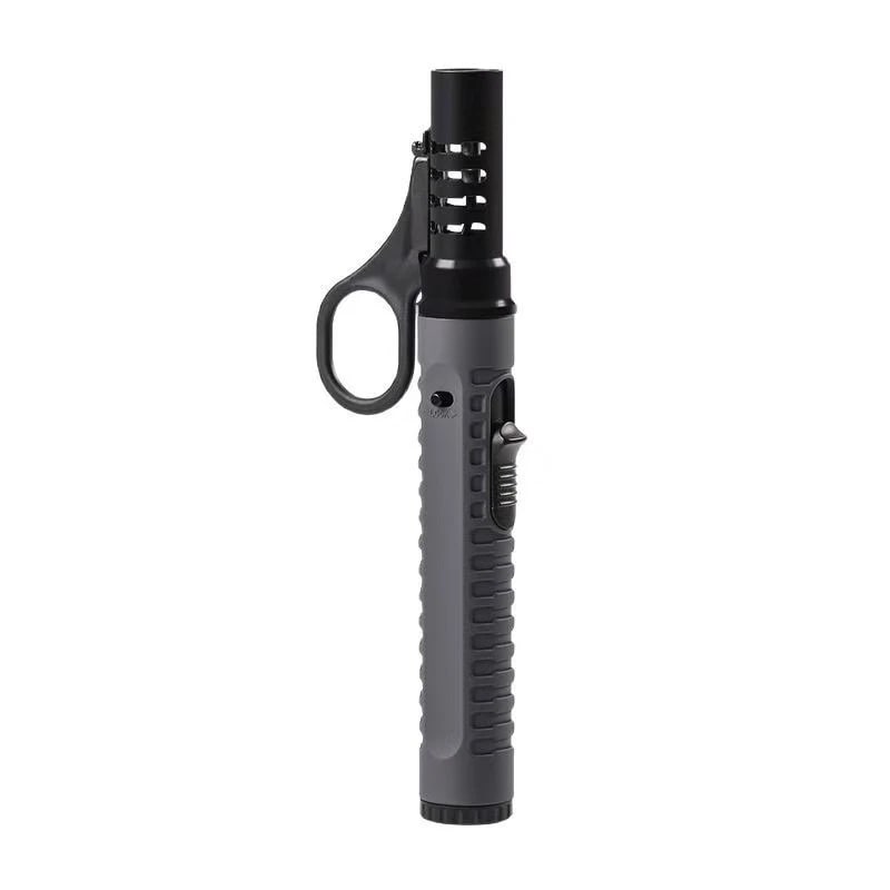 Portable Refillable Butane Ignition Torch, Windproof Outdoor BBQ Lighter