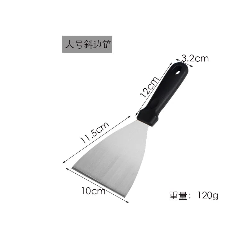 Stainless Steel BBQ Spatula, Griddle Turner and Scraper - A916