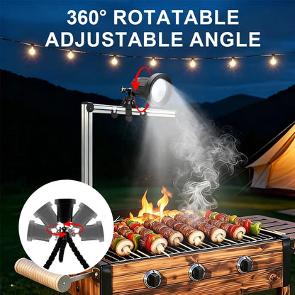 USB BBQ LED Grill Light with Flexible Tripod and 145cm Cable