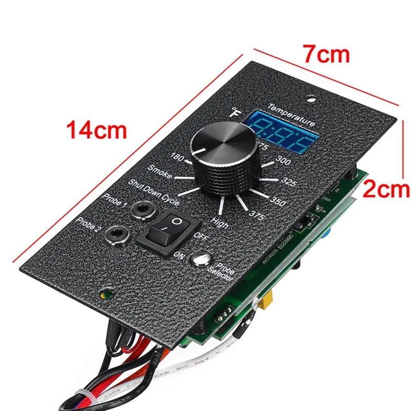 Temperature Controller for Traeger Wood Pellet Grills, Metal, AC110V US Plug