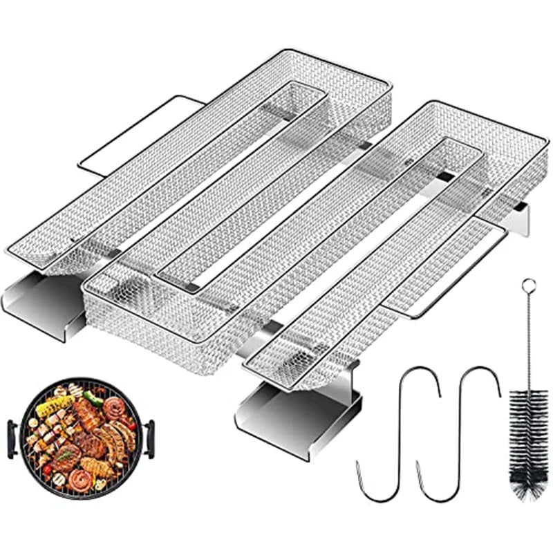 Stainless Steel Cold Smoke Generator for BBQ Grills and Smokers