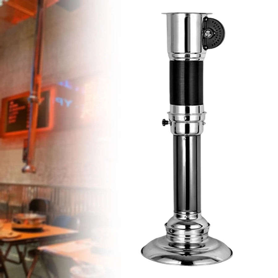 BBQ Smoke Exhaust Pipe with Fan and Air Control Valve, 70cm, Kesoto