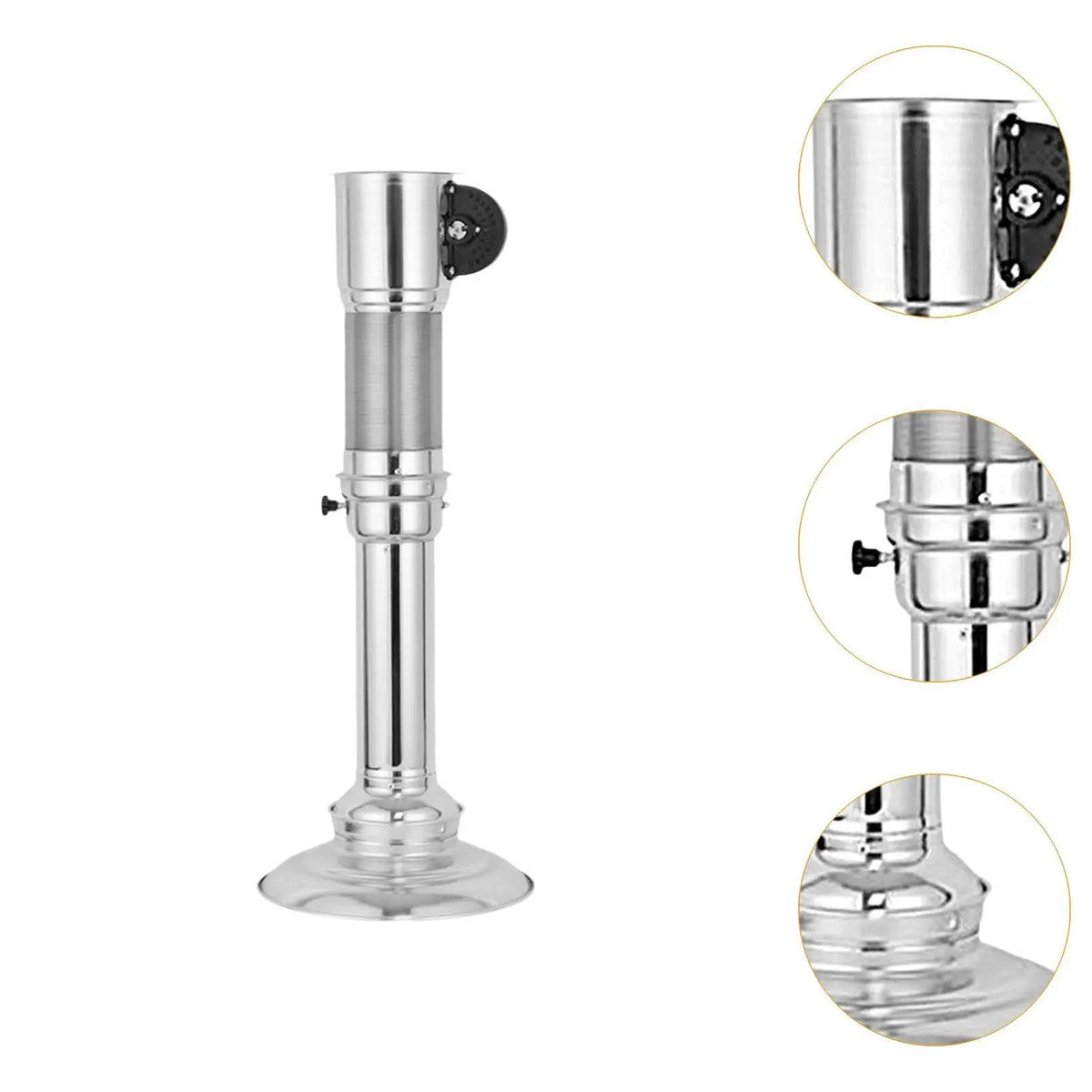 BBQ Smoke Exhaust Pipe with Fan and Air Control Valve, 70cm, Kesoto