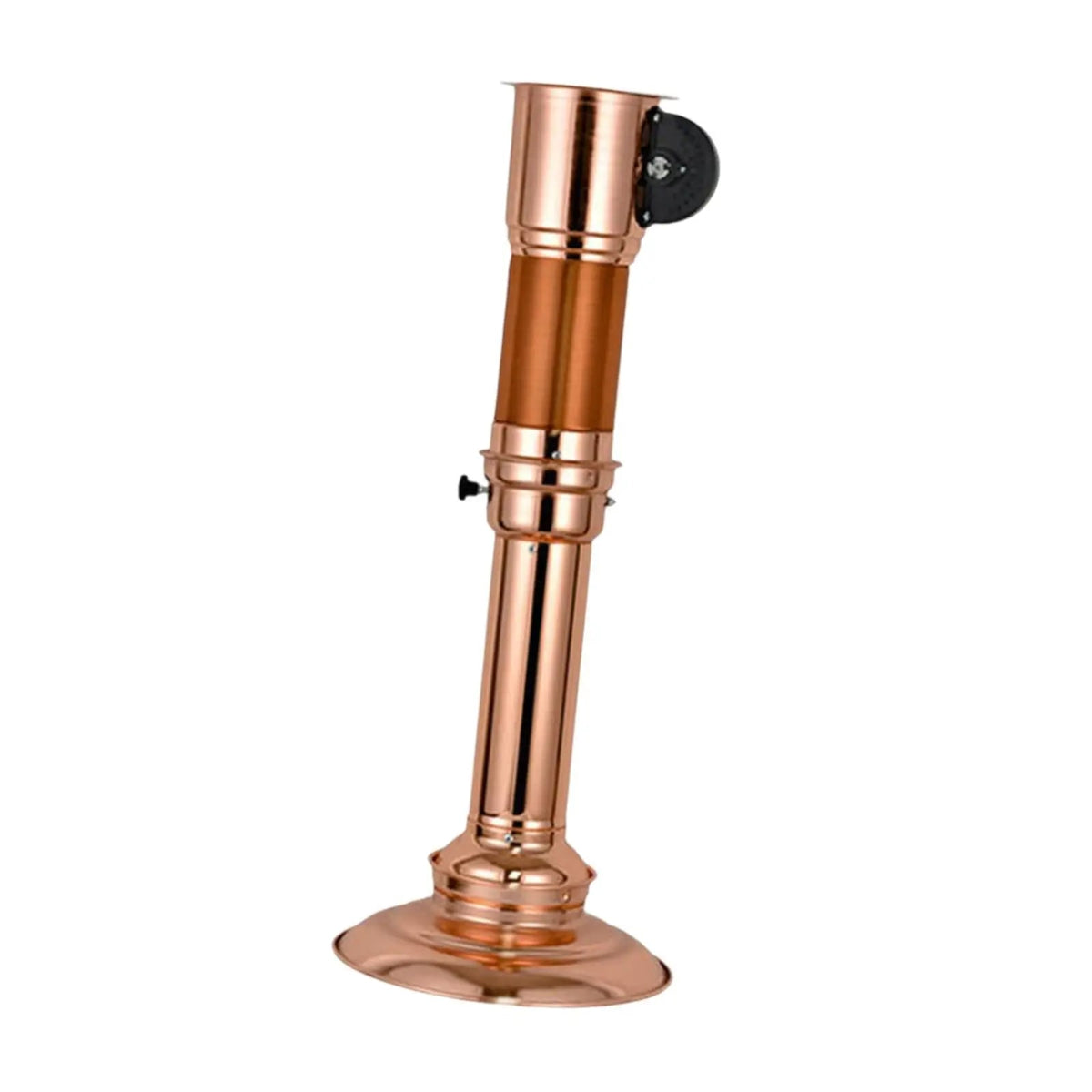BBQ Smoke Exhaust Pipe with Fan and Air Control Valve, 70cm, Kesoto - Copper