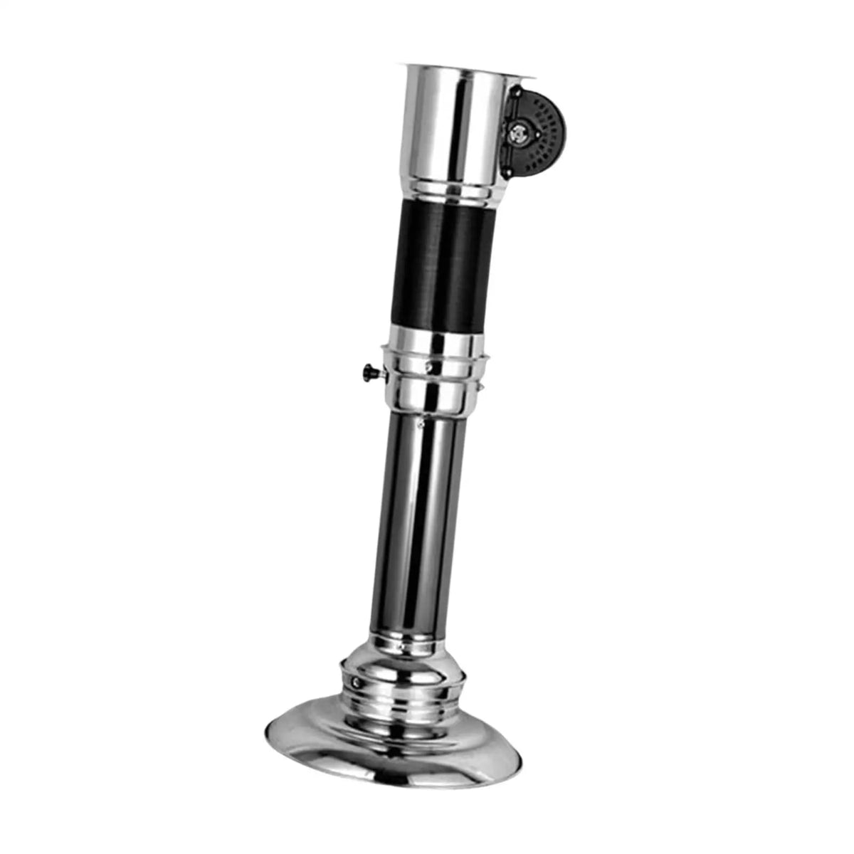 BBQ Smoke Exhaust Pipe with Fan and Air Control Valve, 70cm, Kesoto - Black