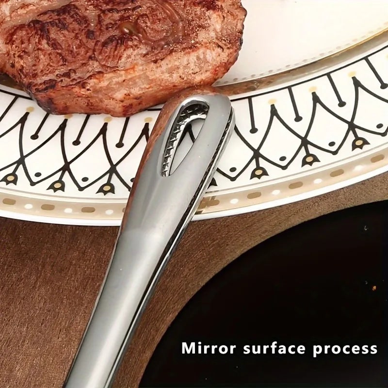 304 Food-Grade Stainless Steel BBQ & Kitchen Tongs, 23cm or 28cm