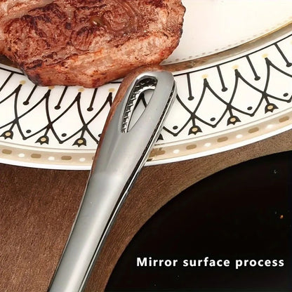 304 Food-Grade Stainless Steel BBQ & Kitchen Tongs, 23cm or 28cm
