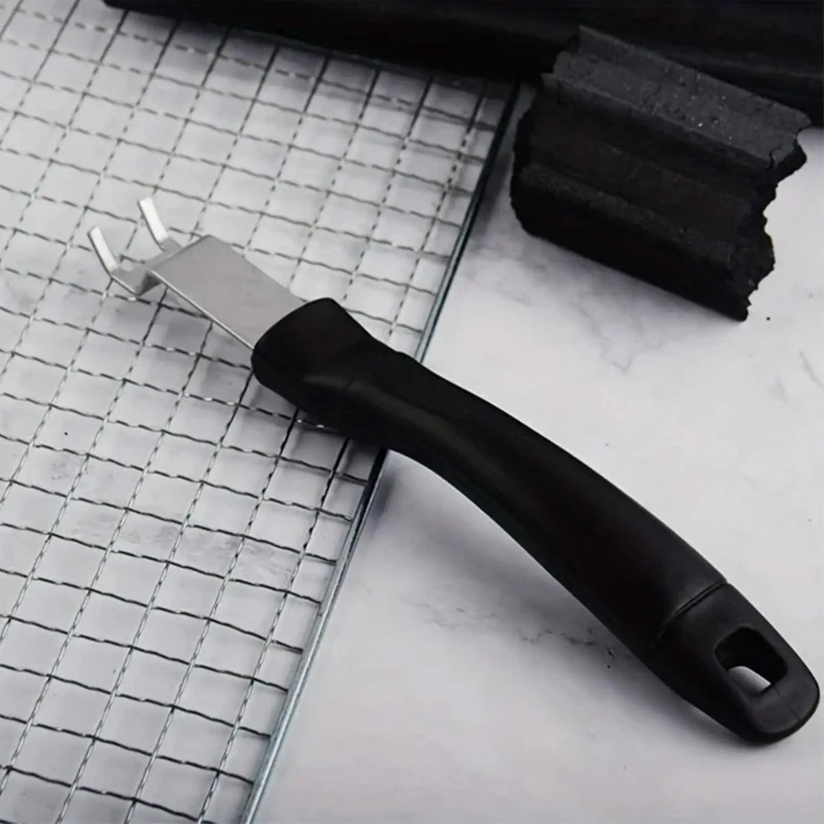 Metal Grill Grate Lifter Tool, 22cm BBQ Cooking Accessory
