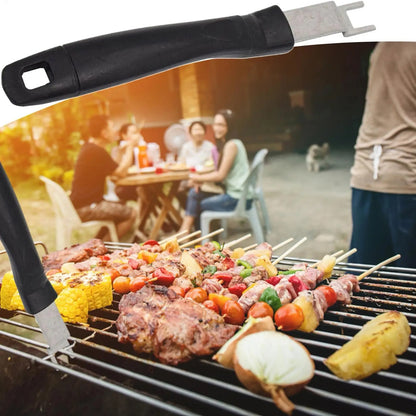 Metal Grill Grate Lifter Tool, 22cm BBQ Cooking Accessory